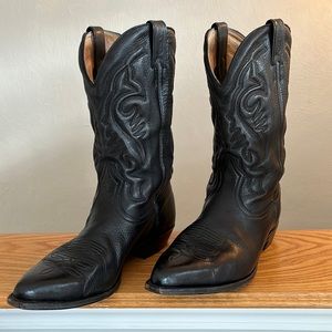 EUC FLASHSALE Boulet Canada Black Western Boots